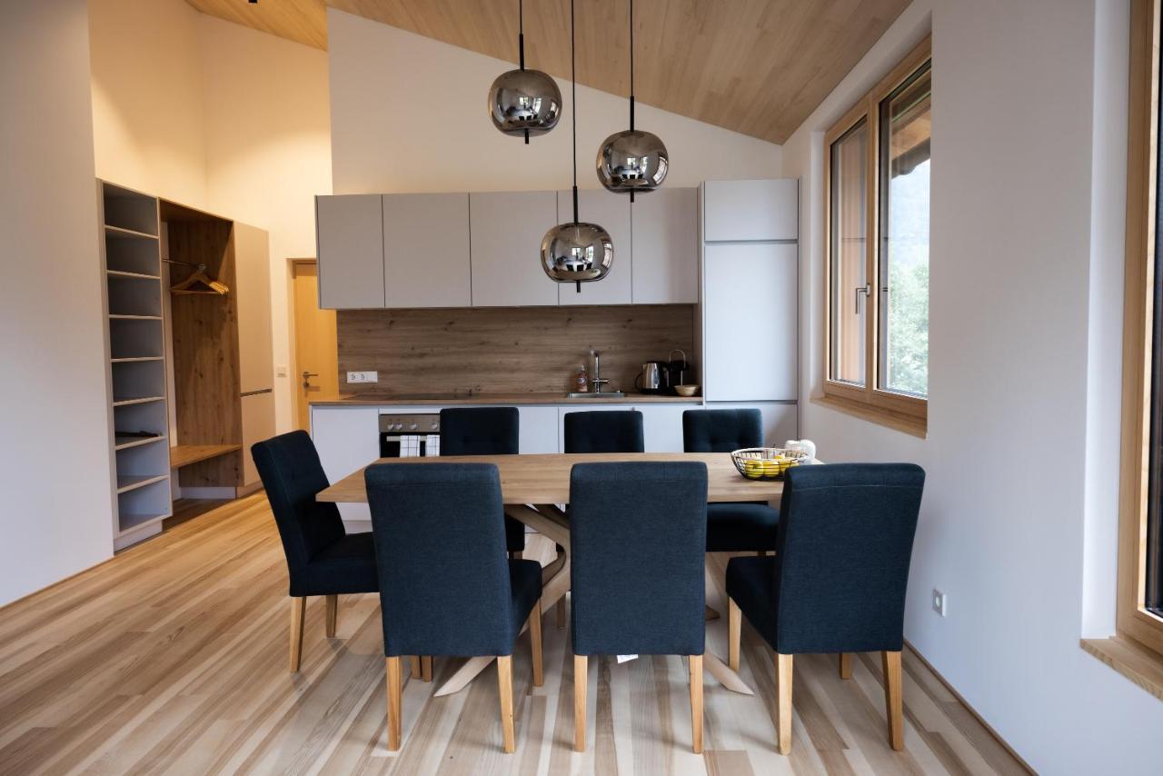 Am Greben Apartments Drei - Vier - Fuenf Bezau Exteriör bild